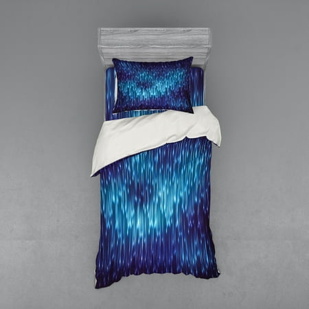 Abstract Duvet Cover Set Digital Made Psychedelic And Surreal