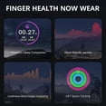 thumbnail image 3 of Fitness Smart Rings Health Tracker for Men Women - Heart Rate, Blood Oxygen & Sleep Monitor, Waterproof, 60-Day Battery Life, 3 of 5