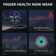 thumbnail image 3 of Fitness Smart Rings Health Tracker for Men Women - Heart Rate, Blood Oxygen & Sleep Monitor, Waterproof, 60-Day Battery Life, 3 of 5