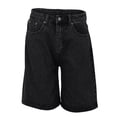 thumbnail image 6 of High Waist Denim Shorts, Audhol Womens Summer Denim Shorts Trendy High Waist Ripped Distressed Jean Shorts Stretchy Hem Casual Jean Shorts Women's Jean Shorts Black 2XL, 6 of 9