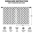thumbnail image 2 of Blackout Kids Curtains,White Butterfly Black Dot Pattern Childrens Insulated Curtains Set Of 2,Bedroom Essentials,Toddler Room Decor 42"x54", 2 of 5