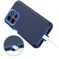 thumbnail image 5 of Casetego for Motorola G Power 5G 2025 Case,Shockproof Dust/Drop Proof 3-Layer Protection [Without Screen Protector] Rugged Heavy Duty Cover Case for Motorola G Power 2025,Navy, 5 of 7
