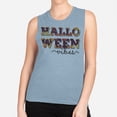 thumbnail image 2 of Halloween Vibes Women's Muscle Tank Large Stonewash Denim, 2 of 5