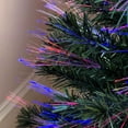thumbnail image 6 of Flexible Flyer Small Fiber-Optic Christmas Tree. Pre-Lit LED Multi-Color Changing Xmas Decoration, 4 Ft, 6 of 7