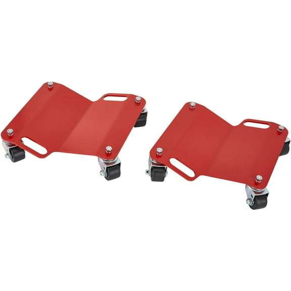 Auto Dolly M998141 Car Wheel Dollies with Handle, Pair