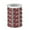 Christmas Patchwork Pattern, variant on 5 Rolls Christmas Ribbon 1.5 inch Wide Decorative Ribbon for Gift Wrapping and Holiday Decorations Smiling Gingerbread People