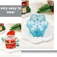 thumbnail image 3 of 5 pinzas pequeñas para el pelo para niñas, bonitas pinzas para el pelo, accesorios navideños., 3 of 4