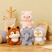 Mini Stuffed Animals 5.9in – Small Bedtime Stuffed Animal Plush Toys with Floppy Ears & Fluffy Tail, Cute Plushies Girl Toddler Toys, Birthday Valentines Day Gifts for Kids Girl Friend D