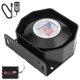 thumbnail image 1 of Sirena, bocina de coche, alarma ruiAltavoz de Emergencia, Bocina de Coche, Universal Negro Tamao Mediano Exterior 12V DC 200W para Altavoz Bocina Altavoz Alarma de Incendio Alarma de Em LHCER NO, 1 of 5