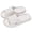 Z4-White, variant on XINPING Women's Cute Cloud Shower Slippers, Cushioned Non Slides, Quick Drying EVA Open-toe Sandals for Home Bathroom, Pool Party and Daily Casual Wear