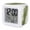 Sage Green, variant on Red Marble Digital Alarm Clock for Bedrooms, Smart LED Alarm Clock with 7 Color Changing Night Light, Modern Ombre Abstract Ink Painting Art Silent Wake Up Clocks for Sleep Study Cooking 3.2"x3.2"