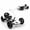 White, variant on QINGYI Electric Drift Go Kart, Dual 390W Motors, Max 4 MPH, Drift Rear Tires, UL2272 & CPC Certified, Ride On Car for Kids 6+, Holds up to 120 lbs,White