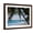 Brown Frame, variant on Art.com Costa Rica Beach with Tropical Palm Tree Photo Poster Print Stretched Canvas Print Wall Art, 16" x 12"