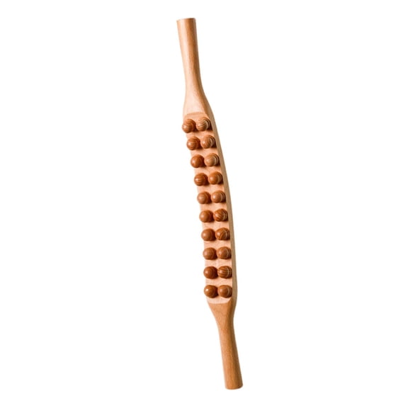 Stgfyxgs Massage Stick Wooden Massage Roller Handheld Exercising Guasha Stick Manual Scraping Massage Tool Full Body Massage for Waist