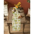 thumbnail image 5 of nqOlkjepod Summer Lemons Table Runner 120 Inches Long Farmhouse Dress Scarves, Retro Farmhouse Botanical Fruit Leaves Dining Tablerunner for Coffee Table/Kitchen Island/Party Décor, 13" x 120", 5 of 8