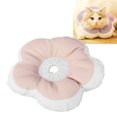 thumbnail image 1 of Cat Recovery Collar, Soft Comfortable Protective Cotton Cone, Cute Sun Flower Neck Cat Cones After Surgery, Prevent From Licking Wounds, Not Block Vision, Waterproof Kitten Collar, 1 of 8