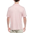 thumbnail image 2 of Callaway mens  Premium Jacquard Polo Shirt, l, Pink, 2 of 3