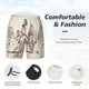 thumbnail image 3 of Fotbe Two Cowboys Riding Horses In The Desert Traje de Baño para Hombre – Shorts de Natación de Secado Rápido con Forro y Bolsillos-Medium, 3 of 6