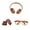 brown, variant on LeeQinersw Fashion Doll Rain Boots Elegant Comfortable Doll Accessories for 6.69'' Doll brown