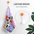 thumbnail image 5 of The Powerpuff Girls Hand Towels Ultra-Lightweight Compact Travel Towel with Hang Loop, Kitchen Hand Towels 1PCS, 5 of 8