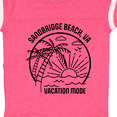 thumbnail image 4 of Inktastic Summer Vacation Mode Sandbridge Beach Virginia Boys or Girls Baby Bodysuit, 4 of 5