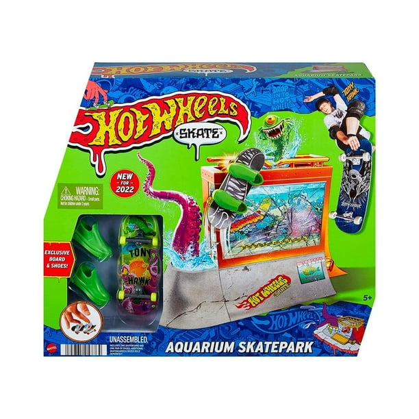 Pista de juguete Hot Wheels Parque de Skate Acuario Walmart en línea