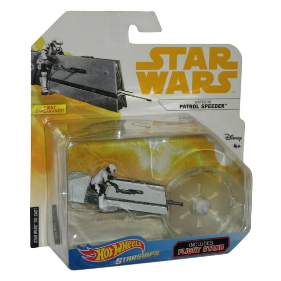 Star Wars Hot Wheels Imperial Patrol Speeder Starships Die-Cast Vehicle Toy