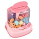 thumbnail image 5 of Máquina de agarrar muñecas en miniatura Nikou Juguete eléctrico 6 muñecas 10 bolas color rosa, 5 of 15