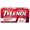 2 Pack - Tylenol Extra Strength Coated Tablets, Acetaminophen Adult Pain Relief & Fever Reducer, 225 ct