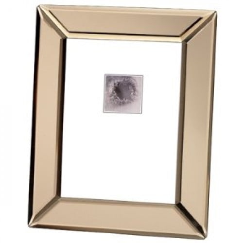 4X6 SMOKED MIRROR PHOTO FRAME 4X6 SMOKED BROWN MIRROR GLASS PHOTO FRAME f...