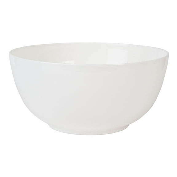 Fitz and Floyd Nevaeh 8 1/2 in White Bone China Serving Bowl