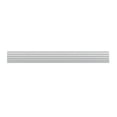 thumbnail image 2 of Richelieu BP46709610 3-3/4" Center To Center Rectangular Cabinet Pull - Silver, 2 of 3