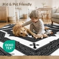 thumbnail image 4 of ODIKA Beast Streetwear Bold Gothic Cross Motif Dorm Guys Skull Graphic Refined for Queen Size Bedroom, Under Bed, Master , Foldable Easy Care, 4 of 7