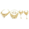 thumbnail image 2 of Conjunto de Colr Diadema de Pelo con Colgantes de Monedas Pendientes s de s Joyas para Mujer de Danza de Vientre Pendientes Macarena  Joyería gitana para danza del vientre, 2 of 8