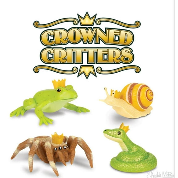 CROWNED CRITTERS - 4 Piece Set