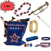 4th of July Parade Pack for Kids - Music & Fun Pack C (X6)