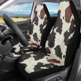 thumbnail image 2 of XYZCANDO Car Seat Covers Cow Print Pattern 2pcs Car Front Seat Covers Removable SUV Truck Sedan Washable Anti-Slip Car Seat Cover Front Seats, 2 of 10