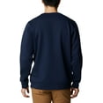thumbnail image 2 of Columbia Mens Trek Crew Collegiate Navy/White Medium, 2 of 5