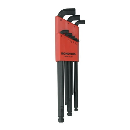 BONDHUS Ball End Hex Key Set9 Pieces 16599