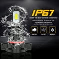thumbnail image 5 of 2x LED H16/2504 Fog Light Bulbs Lamp Fit for Jeep Grand Cherokee 2011 White 6000K, 5 of 9