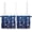 Christmasdeb5770, variant on Haze Blue Ombre Window Tier Curtains 36 Inch Length, Farmhouse Blue Color Gradient Rod Pocket Kitchen Window Treatments Drapes for Bedroom, Cafe, Living Room, 2 Panels, 27.5 W x 36 L