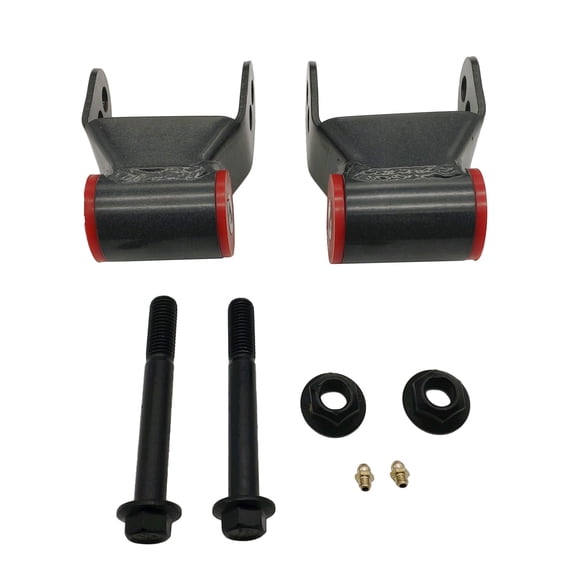 1.5" or 2" Lift Kit Rear Shackle For Chevy GMC C1500 C2500 Yukon 1988-1999 2WD