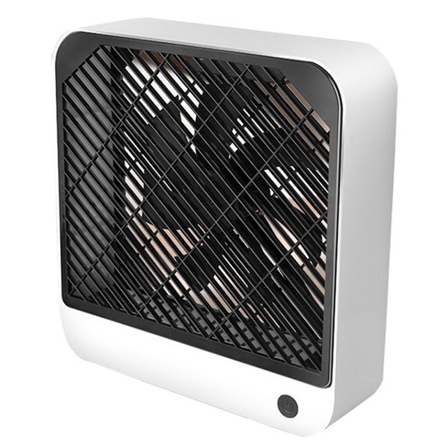 Coofit Table Fan Creative Portable Low Noise Desk Fan Mini USB Fan Air Cooler Fan