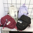 thumbnail image 2 of 1pc Simple Fashion Waterproof Backpack, Casual Travel Backpack, 2 of 5