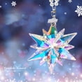 thumbnail image 2 of Decoraciones navideñas colgantes brillantes Yuarrent Juego de adornos de cristal 2024 75MM, 2 of 6