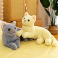 thumbnail image 7 of Mmeneyy Stuffed Cats Plush Cat Doll, Realistic Soft Plush Cat Toy for Kids Adults Boys and Girls, Stuffed Animals Cat Doll for Kids Birthday Cat Stuffed Animals, 7 of 7