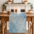 thumbnail image 3 of Nautical Abstract Starfish Conch Table Runner 90 Inches Long,Kitchen Dining Tablerunners Gradient Blue Ocean Linen Table Runners Dresser Scarves for Home Dinner Wedding Holiday Party Decor, 3 of 9