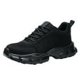 thumbnail image 3 of Safety Trainers Mens Steel Toe Cap Trainers Breathable Lightweight Safety Shoes Work Trainers Fashion Comfortable, 3 of 9