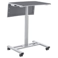 thumbnail image 4 of Pemberly Row Bureau Étudiant Assis-Debout Pro Gris Hauteur Réglable 28.5 Pouces-41.75 Pouces, 4 of 9