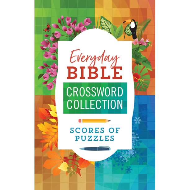 Everyday Bible Crossword Collection 180 Puzzles Paperback Walmart Com